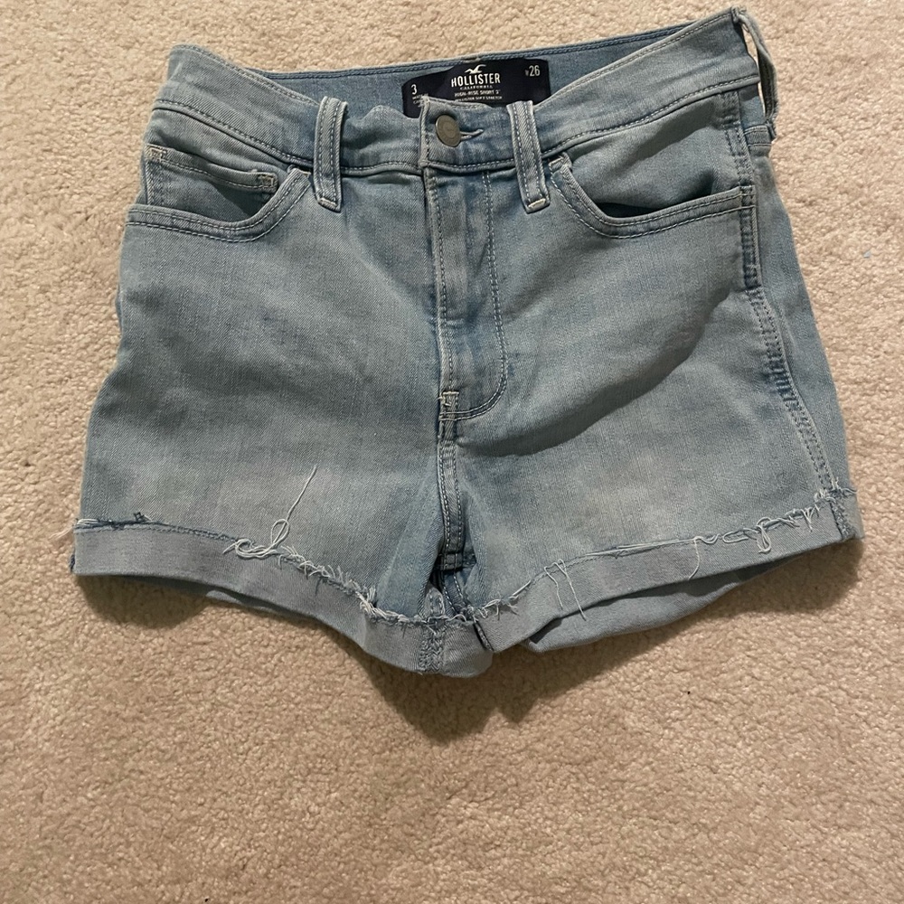 Hollister jean shorts